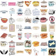 52PCS American TV Series Gilmore Girls Graffiti Stickers for Bicycle Hand Account Pencil Case Decals