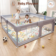 JIELIYA Safety playpen/baby playpen/big playpen bed playpen with stainless steel frame