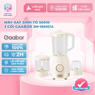 Gaabor JM-16M01A 3-jar Blender - Capacity 500W - Genuine