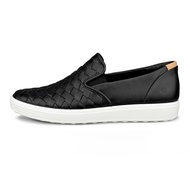 ECCO SOFT 7 WOMEN'S LEATHER LOW-CUT SLIP-ON SHOES