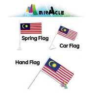 Hand Flag Malaysia / Bendera Tangan Malaysia /Spring Flag Malaysia / Car Flag Malaysia