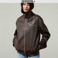 BDAY SALISA - Oversized JACKET SS26 Vegan Leather เสื้อหนัง *PRE-ORDER 1-2 WEEKS*
