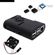 MXFASHION Case 3 in 1 Durable Cooler Heatsink for Raspberry Pi 4 Model B, Pi 4B, Pi 4 with Cooling F