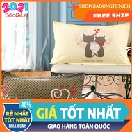 (DEAL 9.9)Combo pillowcase with premium poly pillowcase