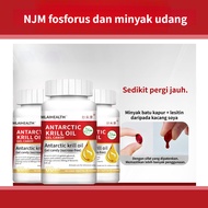 Antarctic Krill Oil Original Omegaxanthin Fish gel candy Minyak Krill Antartika Asli 南极磷虾红鱼油