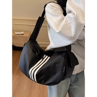 2026 Unisex Crossbody Bag Korean Japanese Style Square Casual Shoulder Bag Large Capacity MultiLayer