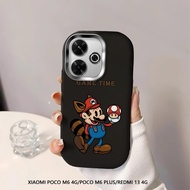 Softcase for Xiaomi Redmi A5 poco C71 Game Mario Back Cover Case Soft Original Liquid Silicone Casin
