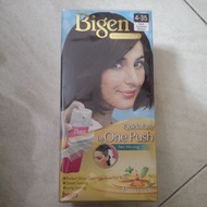 Bigen One Push Cream Hair Colour / Pewarna Rambut