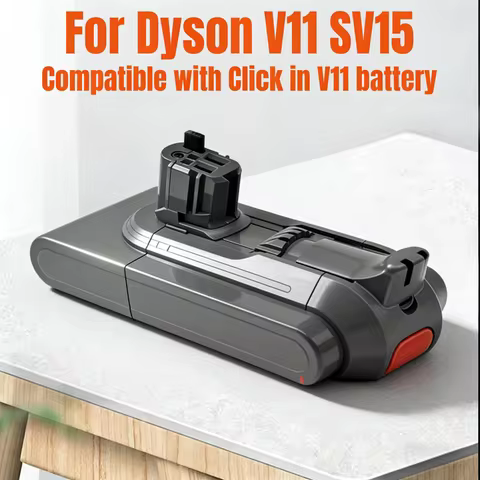 Replacement Battery 25.2V 6000mAh/8000mAh for Dyson V11 V15 SV15 SV16 SV18 Outsize Absolute Complete