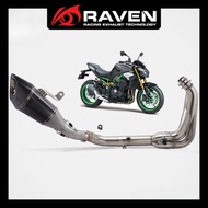 RAVEN Kawasaki Z900 2025-2026 Z900SE Exhaust Pipe Header Dual Oxygen Sensor Full System Exhaust Z900