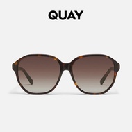 QUAY Guess Again Sunglasses - Neutral Tort/Brown