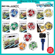 Beyblade X Flame Xtreme Launcher Grip Box Set BX-01 BX-02 BX-03 BX-04 BX-08 UX-01 UX-02 Beyblade Bur
