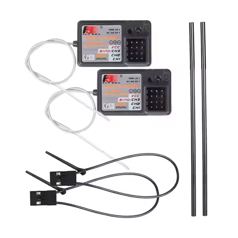 OGRC Flysky FS-GR3E AFHDS Long Range 2.4G 3CH Receiver for FS-GT2 FS-GT2B FS-GT3B FS-GT3C FZ-IT4S Tr