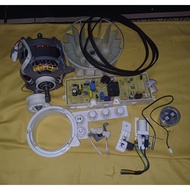 MD-7388 DRYER MOTOR POWER BOARD BELT ALL PARTS LIKE NEW NOT USED REJECT KILANG BODY DAMAGE