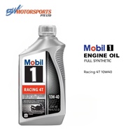Mobil 1 Racing 4T 10W-40 Engine Oil 1 Litre 1L Advanced Full Synthetic Four Stroke 4 Cycle Motorcycl