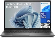 Dell Latitude 3540 15.6" FHD Business Laptop Computer, Intel 10-Core i5-1235U (Beat i7-1195G7), 64GB DDR4 RAM, 1TB PCIe SSD, WiFi 6E, Bluetooth, Black, Windows 11 Pro