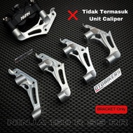 BREKET KALIPER CNC Untuk NISSIN TWIN AFRICA CB exmotion ke NINJA 150 R RR DISC 300 320 MM