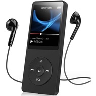 Mini Portable MP3 MP4 Music Player Hi-Fi Audio Video Player with Earphone Bluetooth Voice Recording 