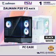 ZALMAN P30 V2 MATX CASING - BLACK / WHITE