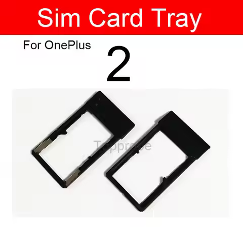 SIM Card Tray Holder Flex Cable For Oneplus 1+1 2 3 3T 5 5T X Sim Reader Card Slot Socket Adapters R