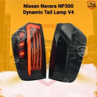 Nissan Navara NP300 Tail Lamp 2015-2023 Led + Light Bar Tail Lamp (Smoke) V4/ NP300 tail lamp/ np300