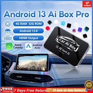 [Vodool Official Mall]Wireless CarPlay & Android Auto Adapter CarPlay AI Box Auto Connect Smart Box 