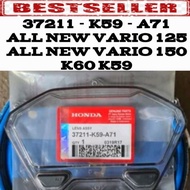 TOMBOL 37211-K59-A71 RUBBER MICA GLASS SPEEDOMETER BUTTON NEW VARIO 125 VARIO 150 VARIO 160 SPEEDOME