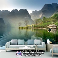 Natural Scenery 3D Wallpaper Custom/Cheap 3D Wallpaper