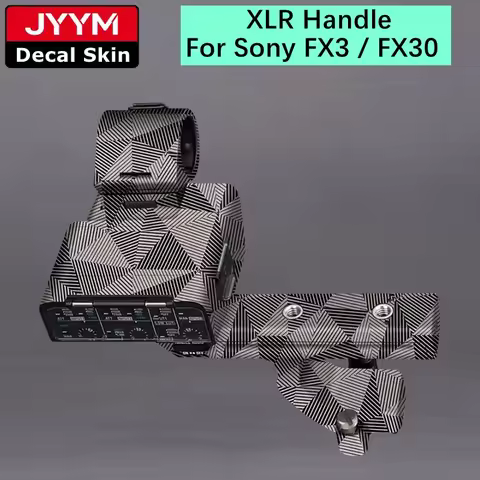 XLR Handle Decal Skin For Sony FX3 FX30 Vinyl Wrap Film Camera Hanlde Body Protective Sticker Protec
