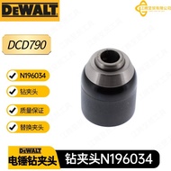 N 196034 Chuck Gerudi DEWALT DCD792 Aksesori Alat Kuasa Gerudi Elektrik Chuck Tiga Rahang DCD791 Pem