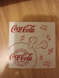 可口可樂無線藍牙耳機 白色 Coca-Cola