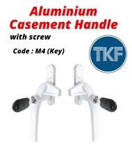 CW-M4 Aluminium Casement Window Handle with key Window Safety Lock Tingkap Aluminium Casement Handle