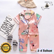 Children's Pajamas Imported Rabbit Pinksatin 32 Ages 1-4 Years