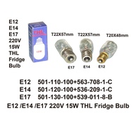 THL E14 / E12/ E17 15W Fridge Tubular Bulb