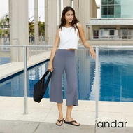 [ANDAR] Air cooling wide cropped leggings pants Women Clothes korea style Work out clothes Andar Yog