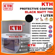 1L KTH 786 785G 750 736 604 701 7798 cat besi anti karat /anti rust paint /cat anti karat /cat pagar