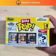 Funko Bitty Pop Minions 4-Pack (Tourist Jerry, Tourist Dave, Kyle, and a mystery Bitty Pop)