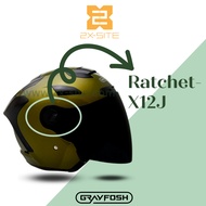 [ACCESSORIES] Grayfosh X12J Helmet Ratchet Set Gear based Cover Grayfosh Helmet X12J Cover