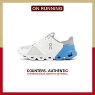 เป็นทางการ On Running Cloudflyer " White Blue " Sneakers 21.99629 รับประกัน 1 ปี