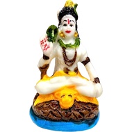 Shiva Murti for Car Dashboard | Lord Shiva Figurine |Shankara Statue for Pooja, Table, Office, Car D