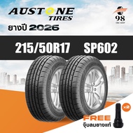 AUSTONE Size 215/50R17 Model SP602 2 Lines Year 2026 + Free Genuine Tire Valve