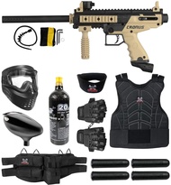 Tippmann Cronus Basic Protective Paintball Gun Marker Starter Package