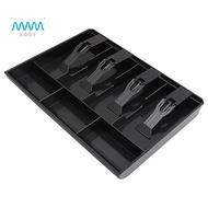 Cash Register Drawer - Cash Money Tray Replacement 4 Bill/3 Coin Cash Register Insert Tray,12.6 x 9.