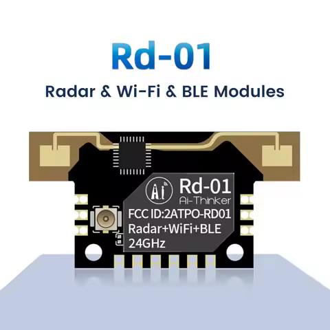 RD 01 24G Radar Human Body Sensing Module/Radar+WiFi+BLE Module Millimeter Wave Sensor RD-01 Radar M