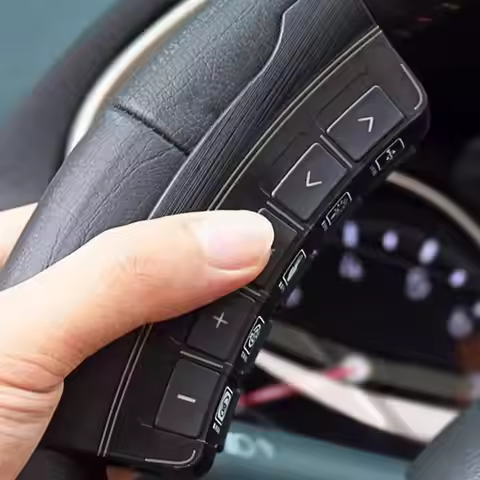 Car Bluetooth Steering Wheel Button Remote Control With Wiring Harness For 2 DIN Android Radio Playe