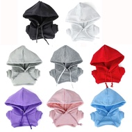 Fashion Handmade Clothes Hoodies For 10/15cm/20cm Cotton dolls Sweatshirt Outfits For 1/12 BJD dolls