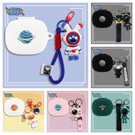 Case for Baseus Eli 2i Fit Protective Silicone Cute Astronaut Pendant Cartoon Covers for Baseus Eli 