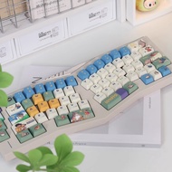 My Neighbor Totoro Keycaps 150 Keys Cherry Profile PBT Dye Sublimation Wooting Aula F75 Mechanical A