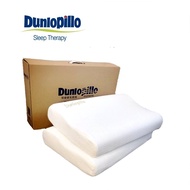 Natural Latex Pillow | Neck Support Foam Pillow | Bolster Contour Shape | Dunlopillo [READY STOCK IN MALAYSIA]