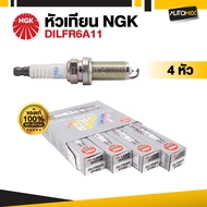 หัวเทียนรถยนต์ NGK LASER IRIDIUM รุ่น DILFR6A11 สำหรับ MITSUBISHI รุ่น Attrage Mirage ขายแยกหัว แล